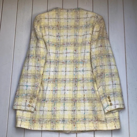 Spring tones Tweed Blazer - Picture 9 of 14